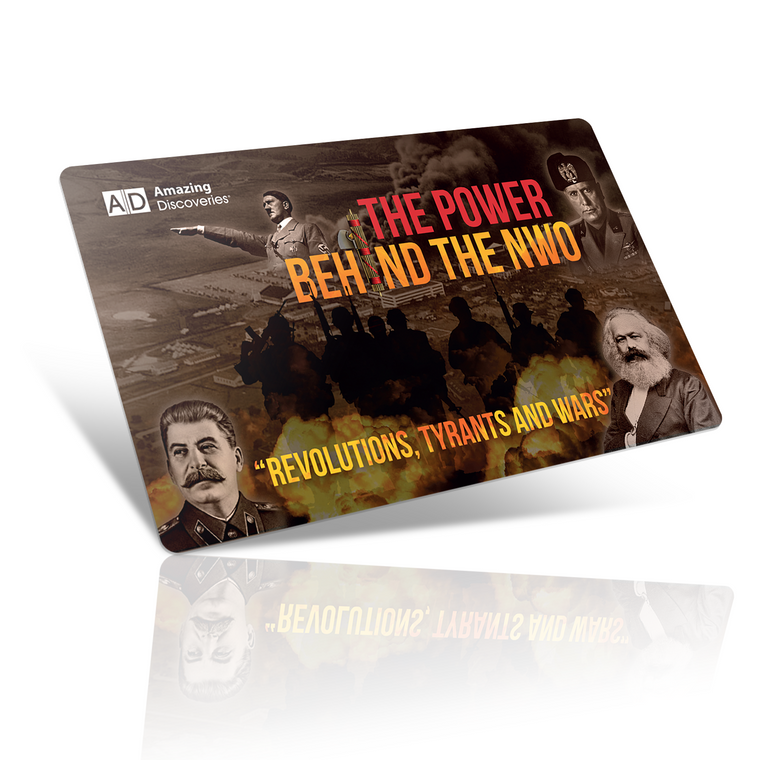 AD Sharing Card: The power Behind the NWO (100 Pack)