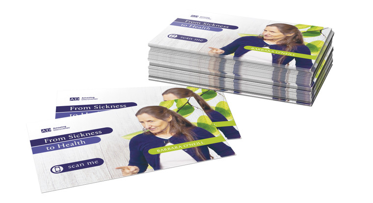 AD Sharing Cards - From Sickness to Health (100 Pack)