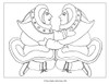 Inuit Art from Cape Dorset Colouring Book - Pack of 1
