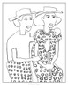 William H. Johnson Colouring Book - Pack of 1