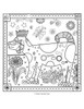 Jill Mayberg's Animal Friends Colouring Book - Pack of 1