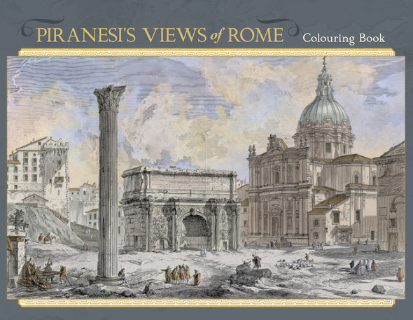 Piranesi`s Views of Rome Colouring Book - Pack of 1