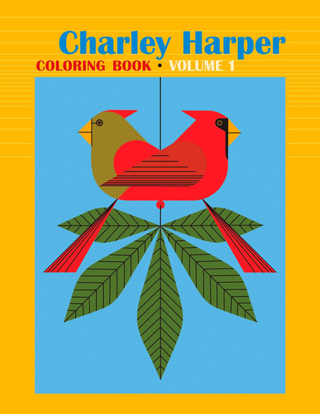 Charley Harper: Volume 1 Colouring Book - Pack of 1