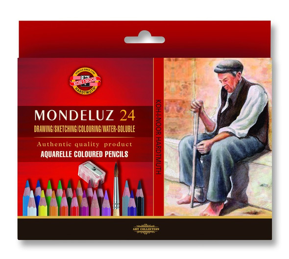 Koh I Noor set of aquarell coloured pencils 3711 24 - -SET