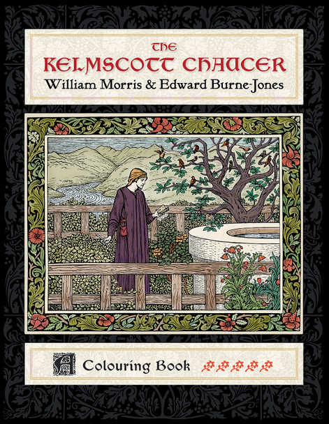 The Kelmscott Chaucer: William Morris & Edward Burne-Jones Colouring Book - Pack of 1
