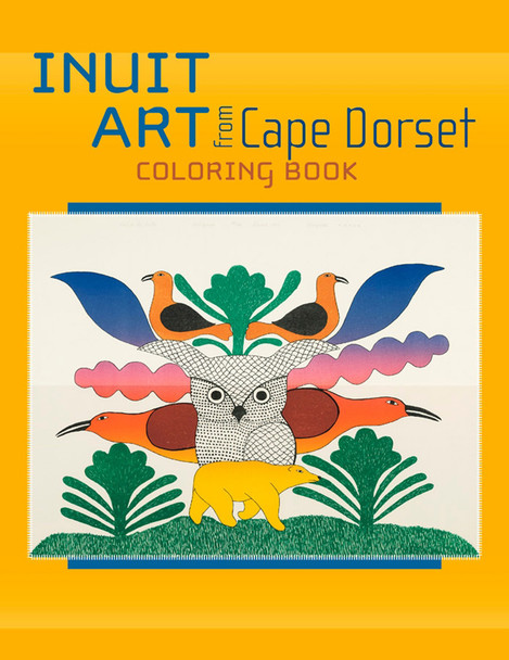 Inuit Art from Cape Dorset Colouring Book - Pack of 1