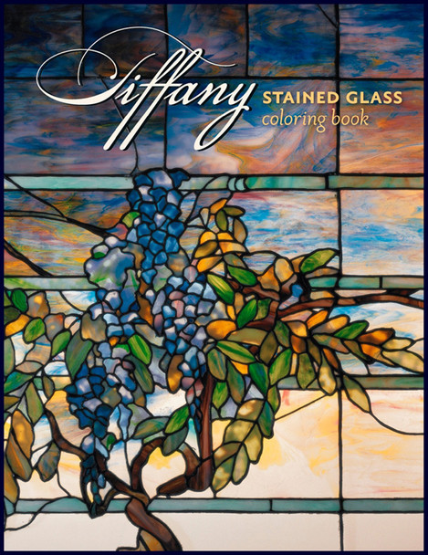 Tiffany Stained Glass Colouring Book - Pack of 1