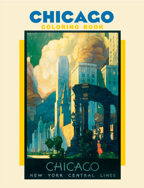Chicago Colouring Book - Pack of 1