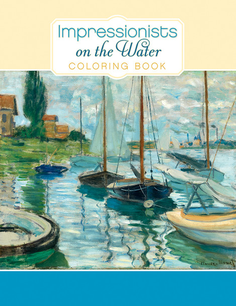 Impressionists on the Water Colouring Book - Pack of 1