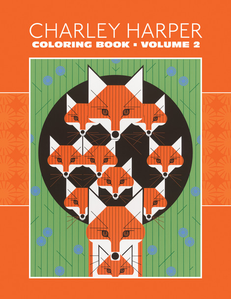 Charley Harper: Volume 2 Colouring Book - Pack of 1