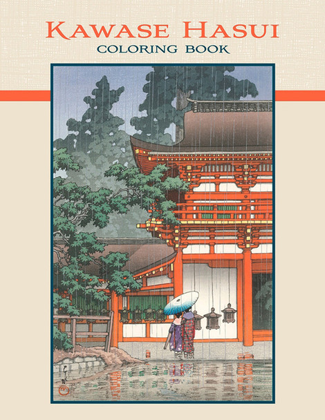 Kawase Hasui Colouring Book - Pack of 1