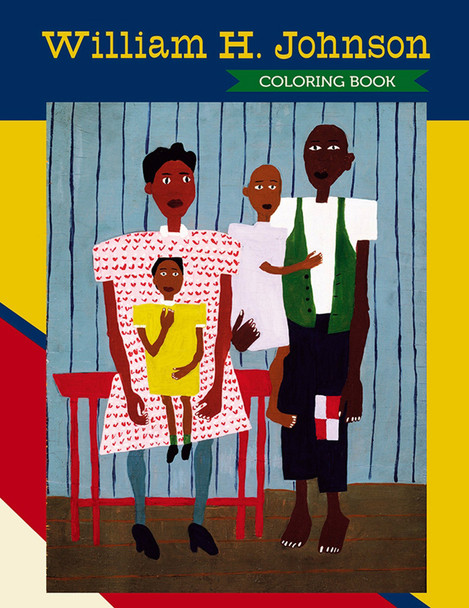 William H. Johnson Colouring Book - Pack of 1