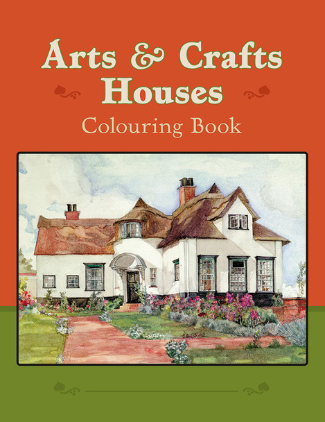 Arts & Crafts Houses Colouring Book - Pack of 1