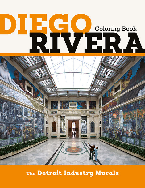 Diego Rivera: The Detroit Industry Murals Colouring Book - Pack of 1