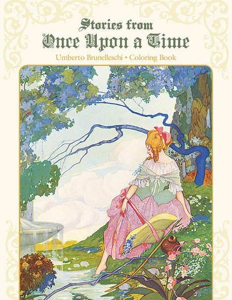 Umberto Brunelleschi: Stories from Once Upon a Time Colouring Book - Pack of 1