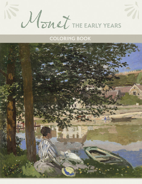 Monet: The Early Years Colouring Book - Pack of 1