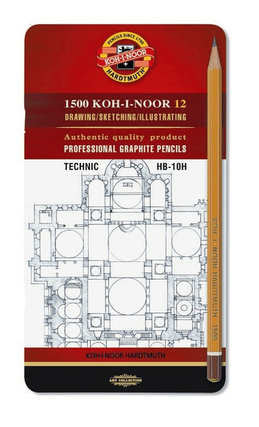 Koh I Noor set of graphite pencils 1502 TECHNIC - -SET