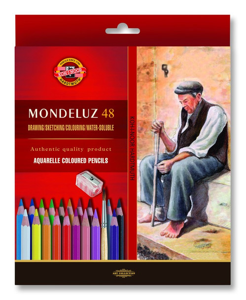 Koh I Noor set of aquarell coloured pencils 3713 48 - -SET