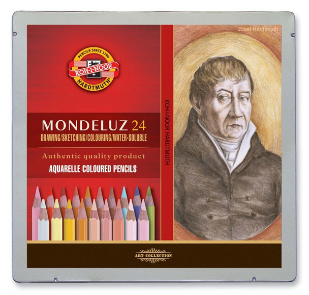 Koh I Noor set of aquarell coloured pencils 3724 24 PORTRAIT - -SET
