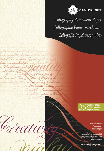 Manuscript  Parchment Paper (36 Sheets)