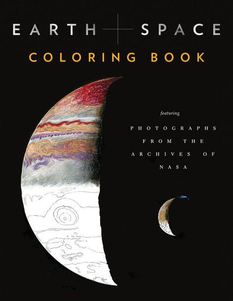 ABRAMS & CHRONICLE. Earth and Space Colouring Book for teenagers and adults.