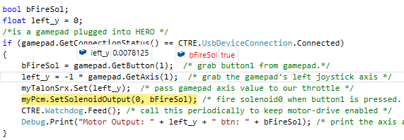 visual studio hero