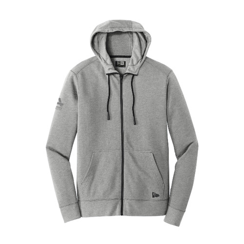 New Era Tri-Blend Fleece Full-Zip Hoodie