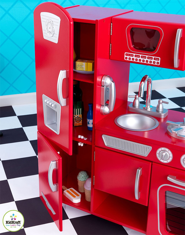 KidKraft Red Vintage Kitchen 53173