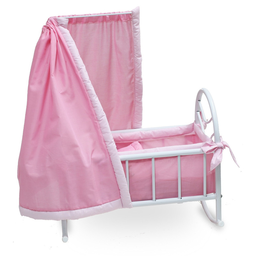 Valco doll cradle side view