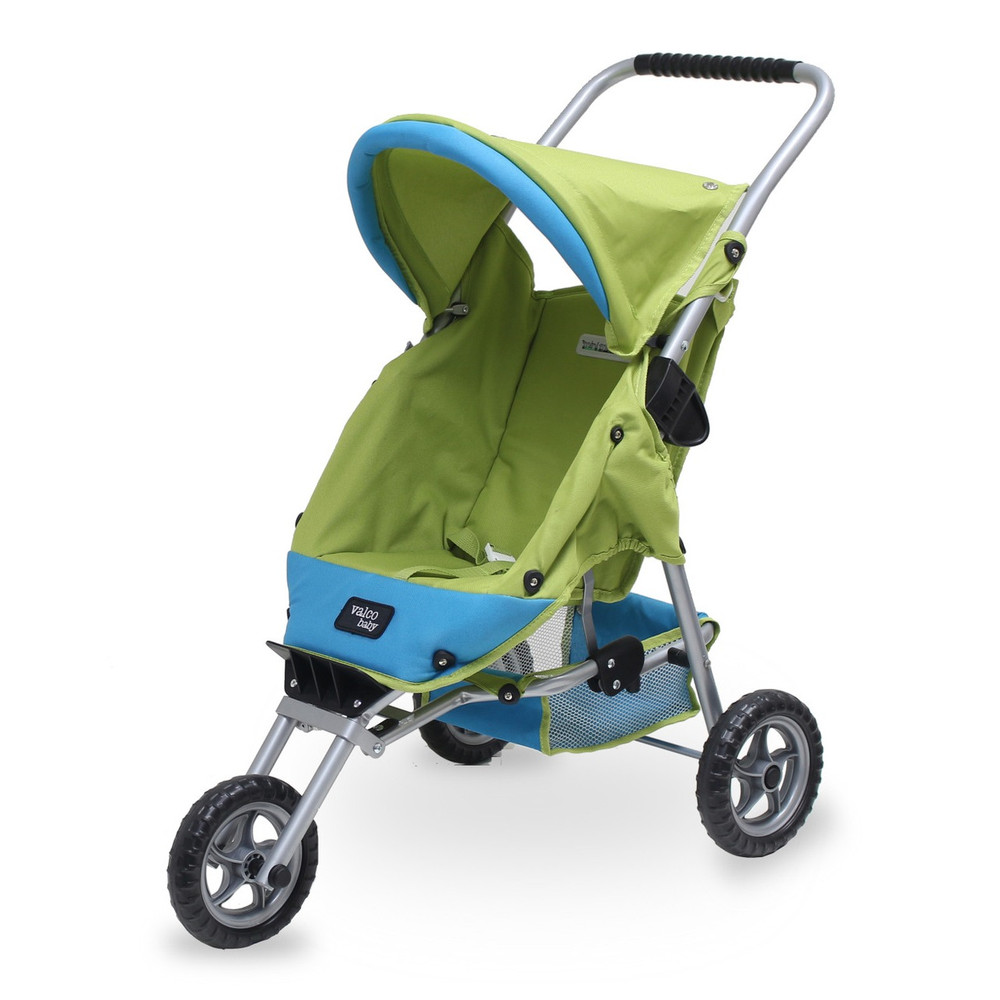 Valco Mini Marathon Dolls Pram - Lime/Aqua