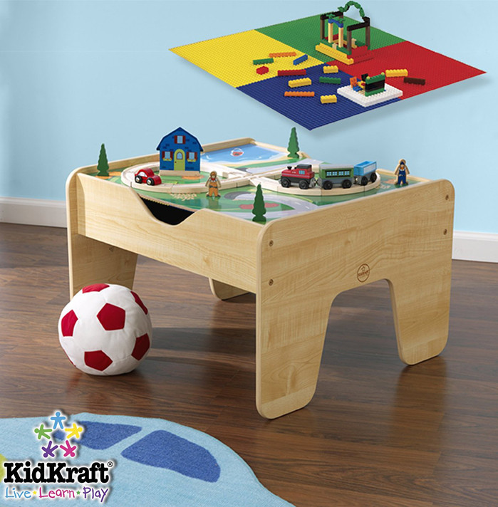 kidkraft 2 in 1 lego activity table