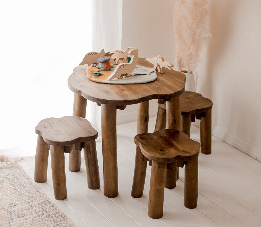 qtoys tree table stool set