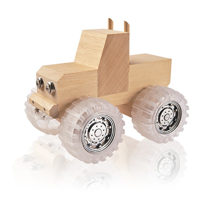 buildme monster toy truck woodwork kids kit