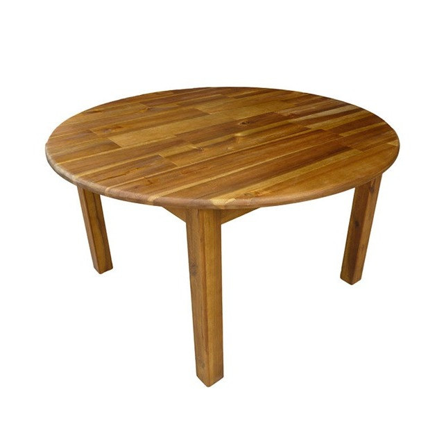 qtoys round hardwood kids table 