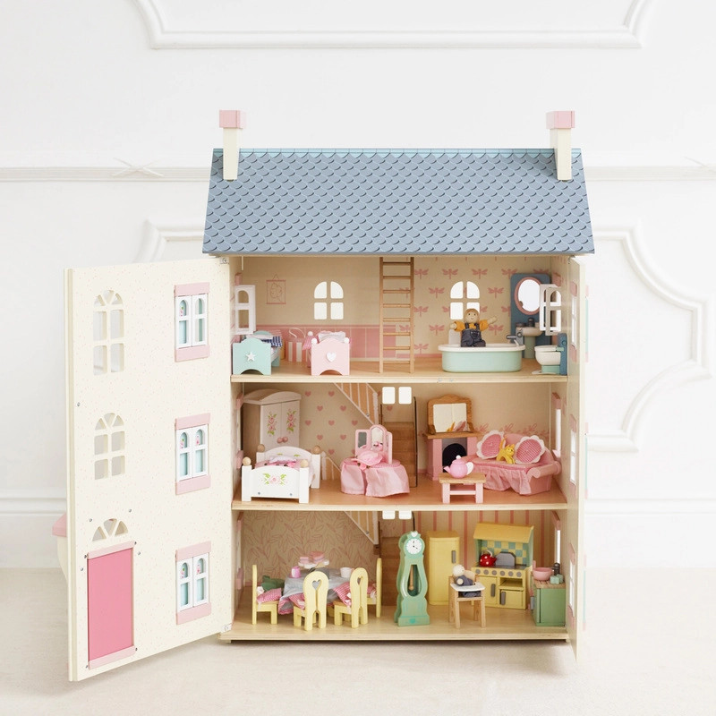 cherry tree dollhouse furnished