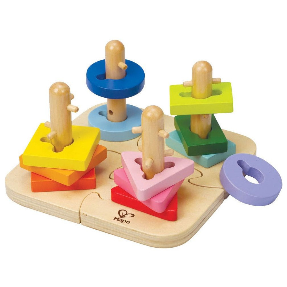 Hape Creative Peg Puzzle - Side
