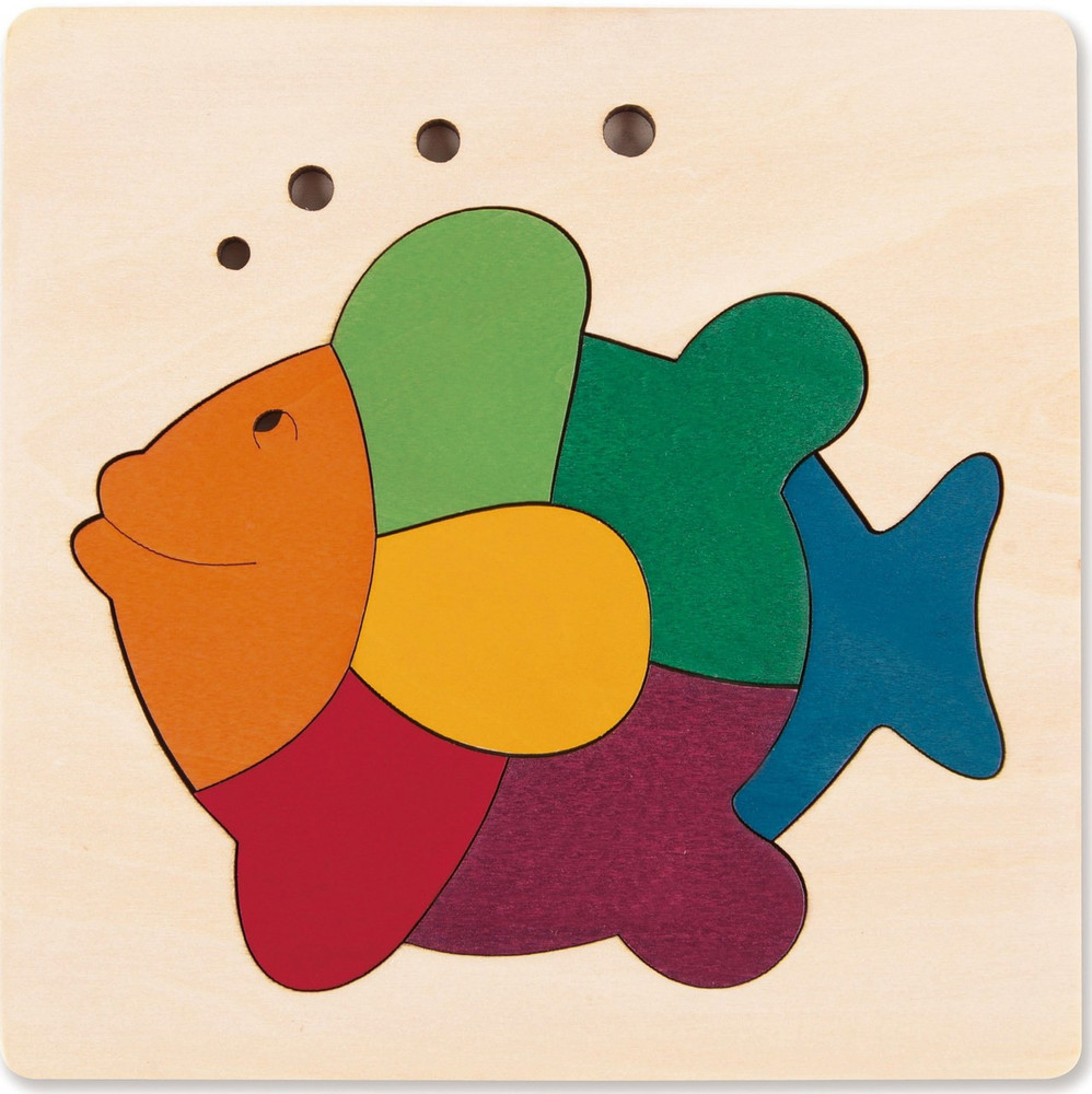 George Luck Rainbow Fish Puzzle