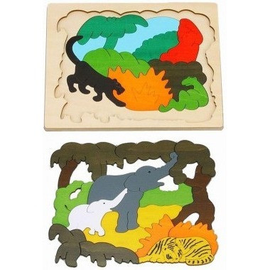 George Luck Asian Animals Puzzle