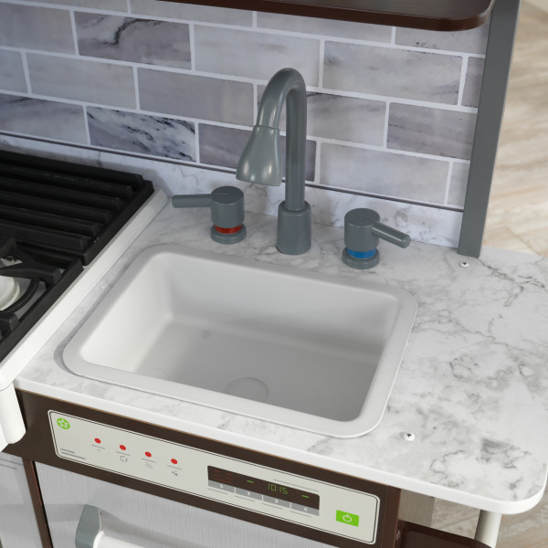Ultimate Elite Espresso Play Kitchen sink