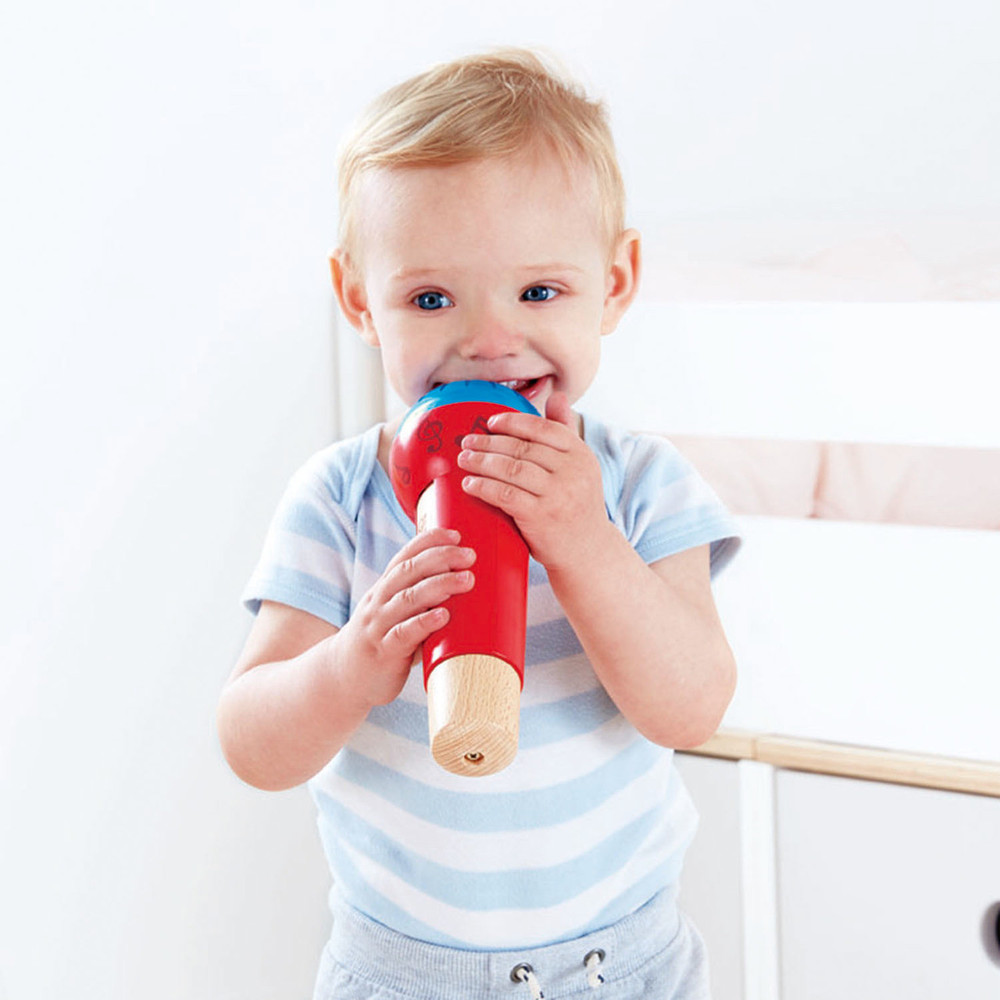 Hape Mighty Echo Microphone - Kid Playing