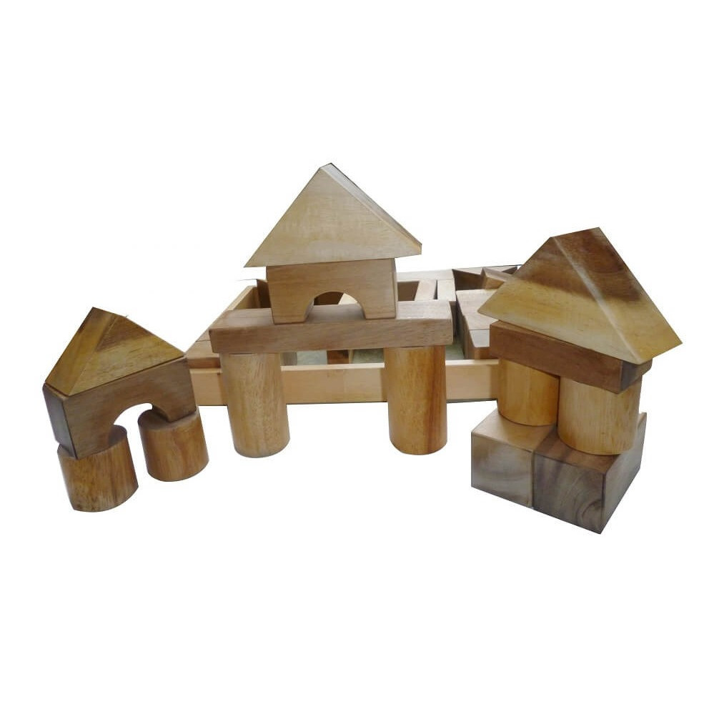 wooden block set
