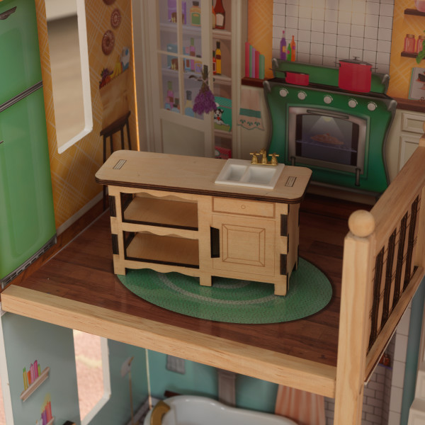 Charlotte Dollhouse with EZ Kraft Assembly-6