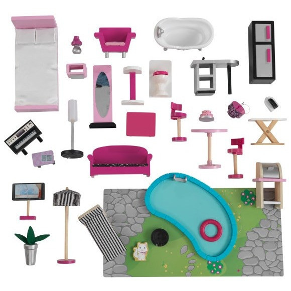 Sparkle Mansion Dollhouse-10