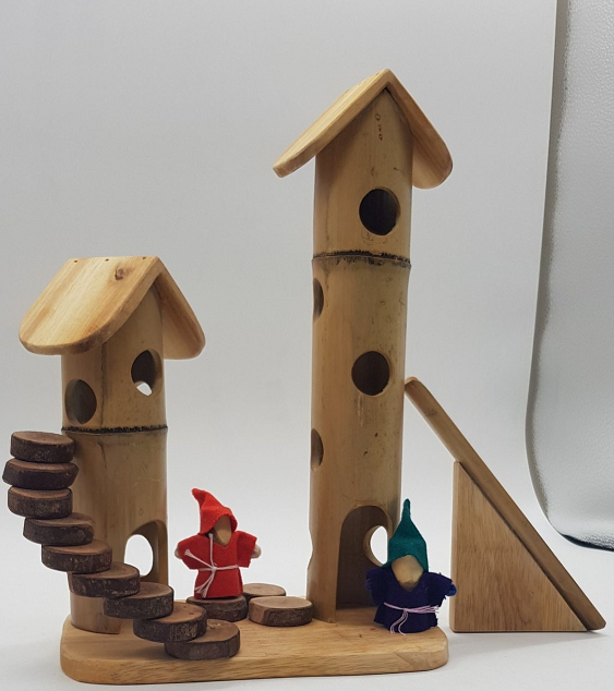 Qtoys Bamboo play set
