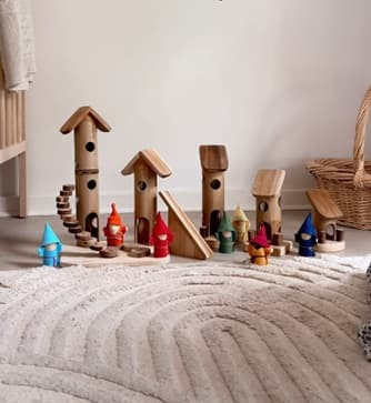 gnome and fairy houses