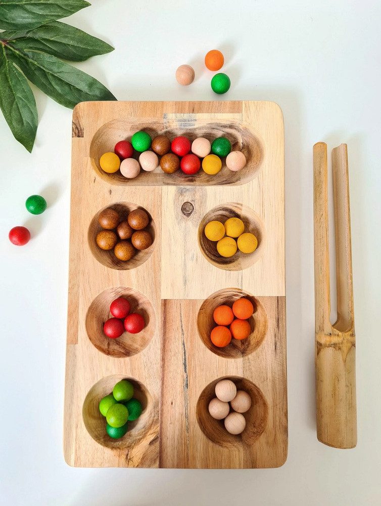 qtoys montessori sorting tray