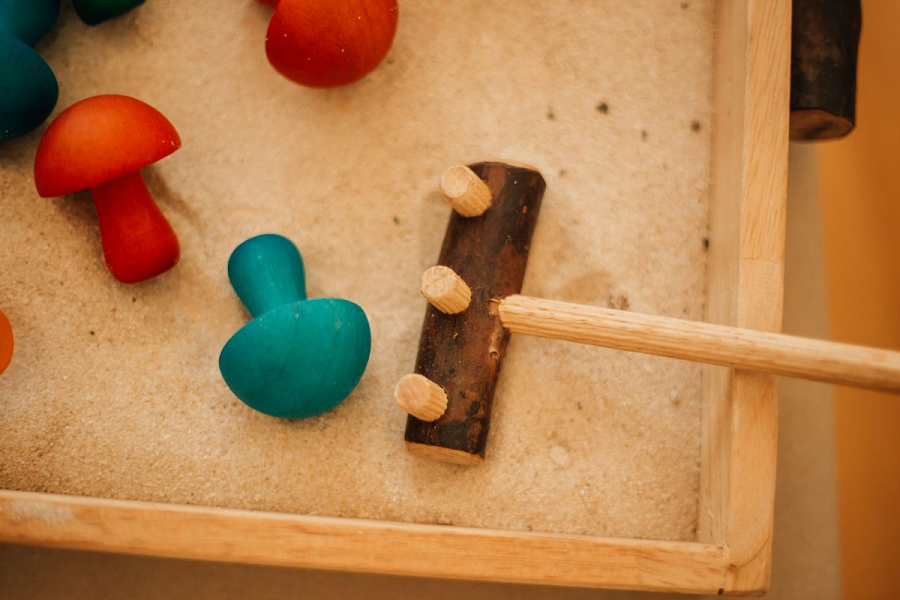 Wooden Sand Tray 4