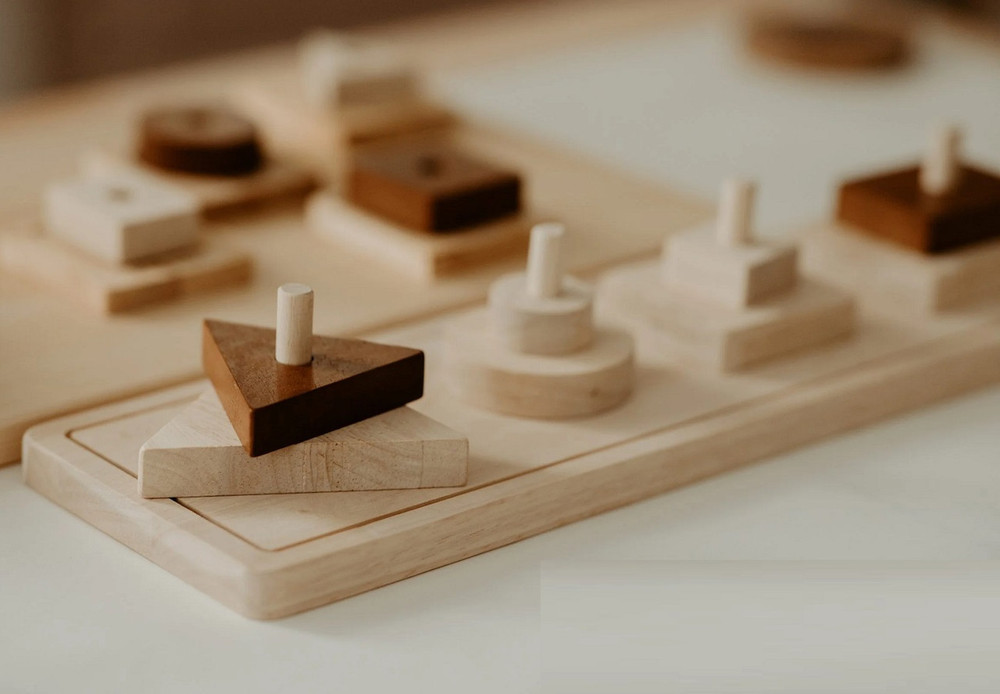 multiple shape stacker toy