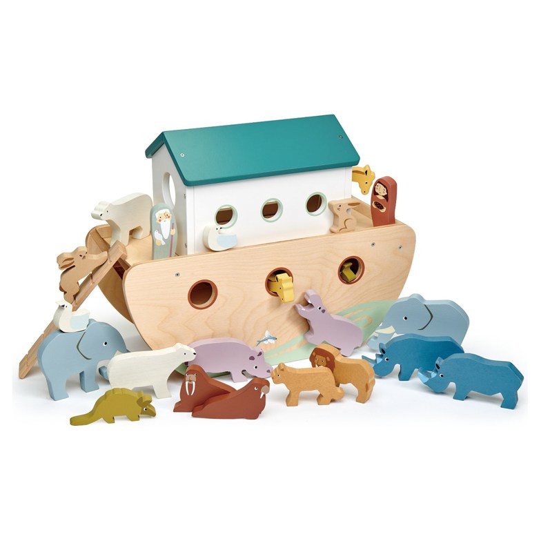 Tenderleaf Noah's Ark Wooden Pretend Play Toy - image 11