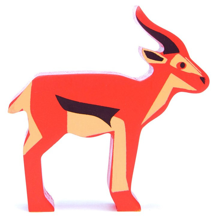 Tenderleaf Wooden Safari Animal Set with Shelf - image 17